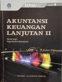 Image of Akuntansi Keuangan Lanjutan II