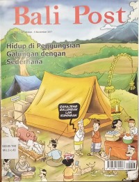 Image of Bali Post ( Hidup di Pengungsian Galungan)