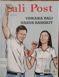 Image of Bali Post ( Yowana Bali Harus Bangkit)