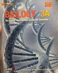 Image of Biology 3A For Senior High School Grade Xll Semester 1
