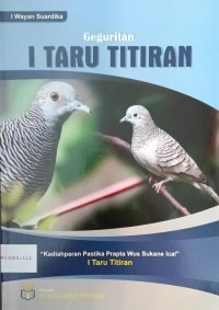 Image of Geguritan I Taru Titiran