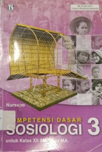 Image of Kompetensi Dasar Sosiologi 3 SMA & MA