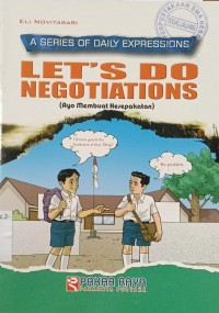 Image of Let's DO Negotiations (ayo Membuat Kesepakatan)
