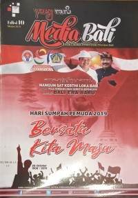 Image of Media Bali Bersama Menuju  Bali  Era Baru Edisi  10