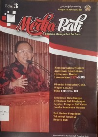 Image of Media Bali Bersama Menuju  Bali  Era Baru Edisi 3