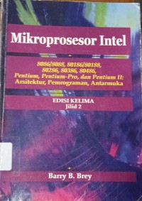 Image of Mikroprosesor Intel Edisi Kelima Jilid 2