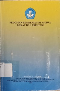 Image of Pedoman Pemberian Beasiswa Bakat dan Prestasi