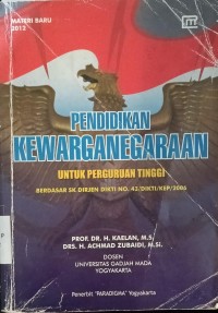 Image of Pendidikan Kewarganegaraan