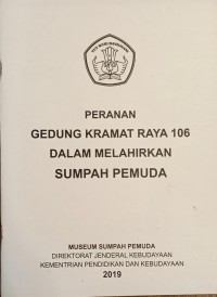 Image of Peranan Gedung Kramat Raya 106 Dalam Melahirkan Sumpah Pemuda