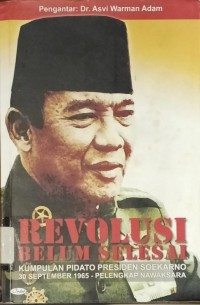 Image of Revolusi Belum Selesai