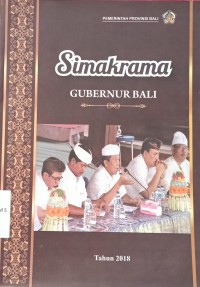 Image of Simakrama Gubernur Bali