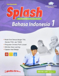 Image of Splash Bahasa Indonesia Kelas X
